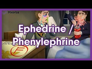 Ephedrine / Phenylephrine Mnemonic for Nursing Pharmacology (NCLEX)