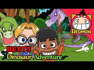Exploring dinosaurs BEST 5 | Tyrannosaurus | dinisaur stories | REDMON
