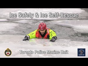 Ice Safety & Ice Self-Rescue | ‪@TorontoPolice‬ Marine Unit Public Safety Message