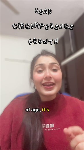 Growth of head circumference 🧠
