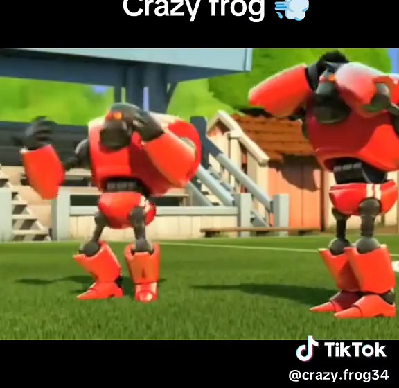 Crazy Frog Champions Song Dance Video