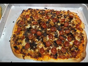 How about some homemade pizza and cheesy bread sticks?.