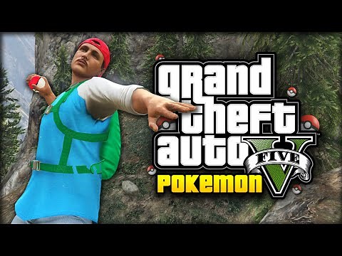 Capturing People with Pokeballs! - GTA 5 Pokemon Mod