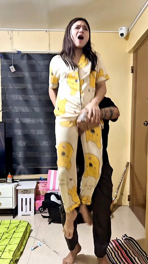 843K views · 17K reactions | Couple Challenge Trend Entry pero iba yung nagawa ko sorry asawa ko maloko inasawa mo藍藍Sabrina Paula Velasco New Challenge By khifer HAHAHA | Khifer Official Vlog | Facebook