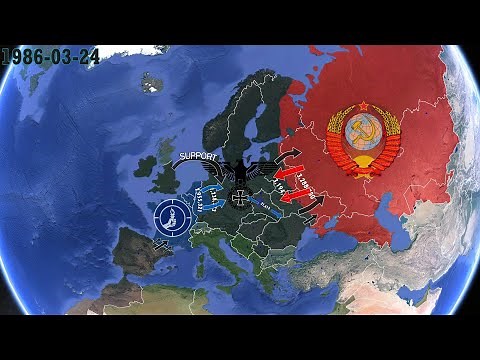 TNO Mapping - Attack from the East and West 1983 Everyday using Google Earth