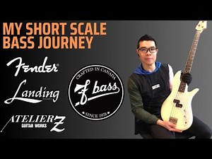 My short scale bass journey, collection and modifications (Feb, 2023)