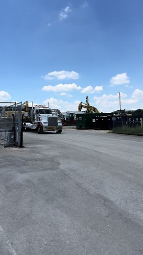 Long Reach Trackhoe for Pond Work