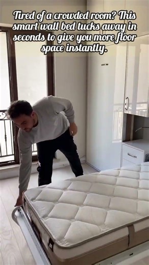 Transform Your Small Bedroom With This Wall Bed