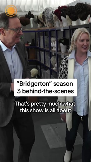 "Bridgerton's" Emmy-winning hair and make-up designer Erika Ökvist shares how she plans out the dozens of wigs used in the show, as Anthony Mason goes behind the scenes of season 3. | CBS Mornings