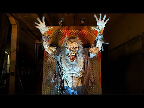 Werewolf Horror Animatronic Attacks