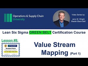 Value Stream Mapping (Part 1)— Learn to See: Lean Six Sigma Green Belt Lesson #8 by Ops University