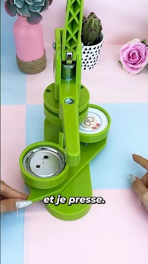 How to make badges with the Button Maker #diy #button #maker