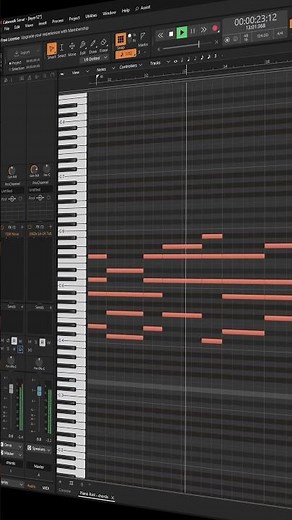 Day 1 : Saw chords. Adding a layer everyday #cakewalksonar #electronicmusic #tutorials