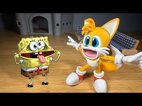 Tails finds Spongebob!!!!!