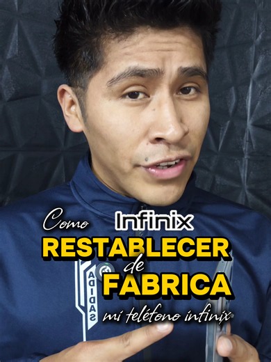 Cómo restablecer de fábrica mi teléfono Infinix