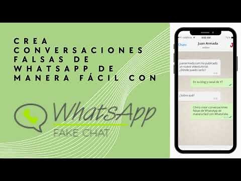 🟢 How to easily create fake WhatsApp conversations 💬 with WhatsFake - Juan Armada Blanco