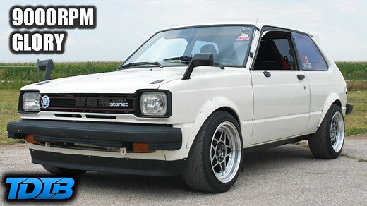 A Honda S2000 swapped Toyota Starlet is unreal