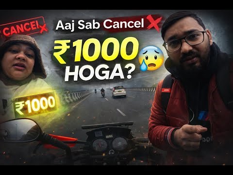 Will I Miss ₹1000 Today? 😰 | Bike Taxi Vlog
