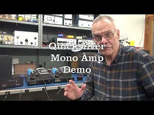 Vintage Quicksilver 8417 Tube mono block amps classic home stereo test & demo Dynaco's brothers