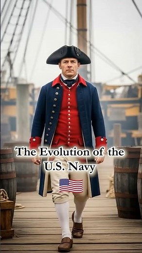 The Evolution of the U.S. Navy Uniforms 🇺🇸