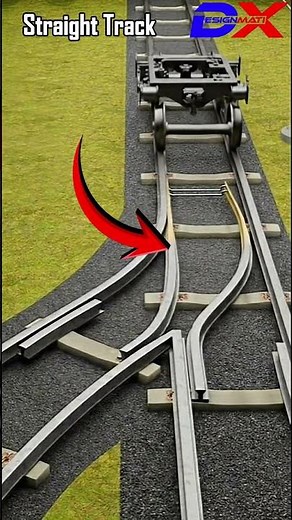 How Trains Switch Tracks !