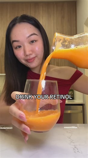 Grace May on Instagram: "I choose to not purge pls 凉‍ #skincare #acnetips #retinol #hormonalacne #healthylifestyle #skincaretips #clearskin #carrotjuice"