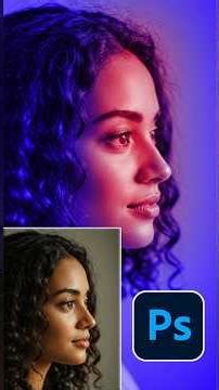 Quick Duotone Effect Photoshop Tutorial #shorts #duotoneeffect #photoshoptutorial