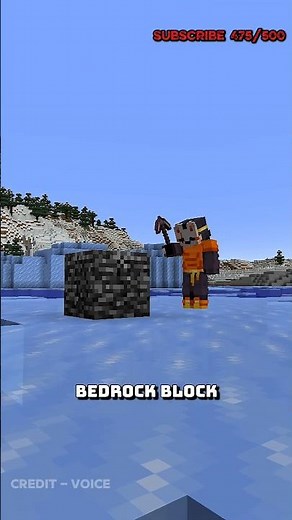 ✋️wait for end | How to Break Bedrock in Minecraft 😱 (100% Real Trick!) |
