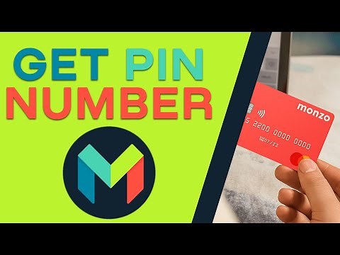 How To Get a Monzo Pin Number (EASIEST WAY)