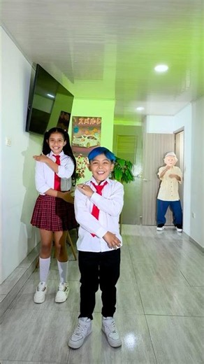 SANTI AND SALUNA ARE HAPPY DANCING