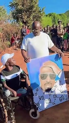 Mysol Foundation gave R100,000 to support a young artist from Limpopo. This help means a lot to him and gives him hope to follow his dreams through art #fypシ゚ #mysol