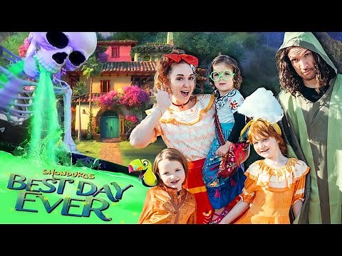 ENCANTO FAMiLY in real life!! Adley Niko & Navey trick or treat our whole neighborhood in costume!
