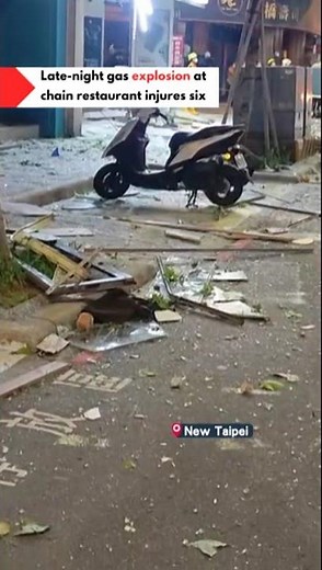 Late-night gas explosion in Banqiao leaves 6 injured