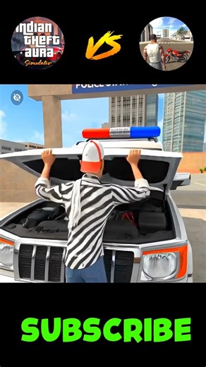 😱Police car repair challenge 💪in indian Theft Auto simulator #gaming #indiantheftauto #shorts