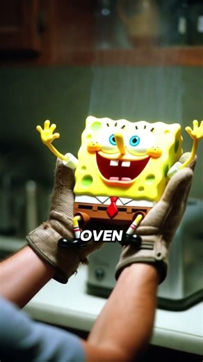SpongeBob in a Toaster