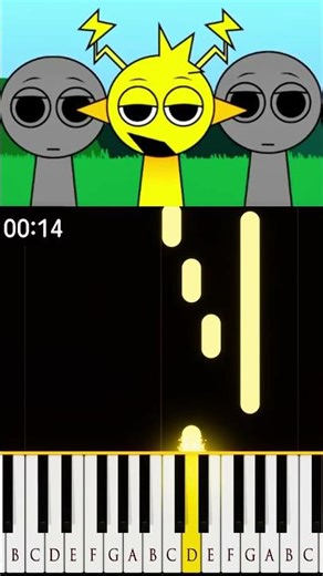 Simon in Sprunki Simon Retake (Incredibox Sprunki) - Piano Tutorial