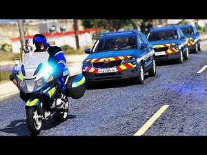 [GTA-LSPDFR 0.4] GROS CONVOIE DE GENDARMERIE NATIONALE #254