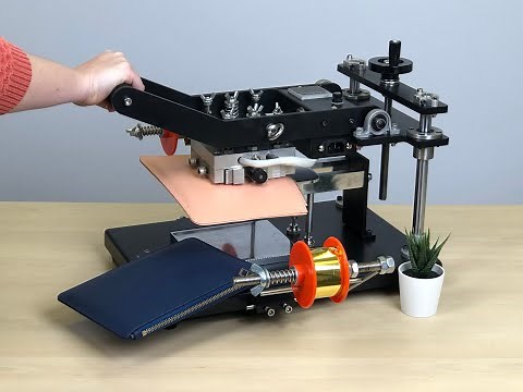 Hot Foil Stamping Machine - hold dies the easy way with our Lock-A-Block System