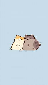 Everything is gonna be okay #cuteanimation #coupledaily #kawaii #couplememes | Bichi Mao