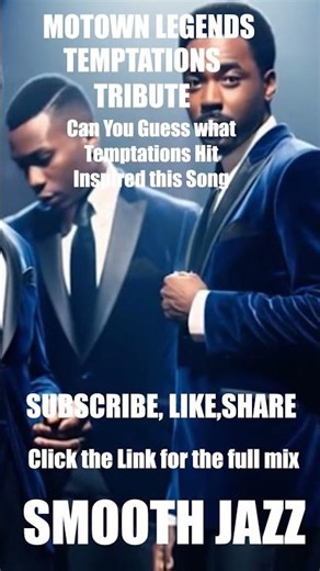 SMOOTH JAZZ TEMPTATIONS TRIBUTE –TEMPTATIONS MOTOWN LEGENDS SERIES
