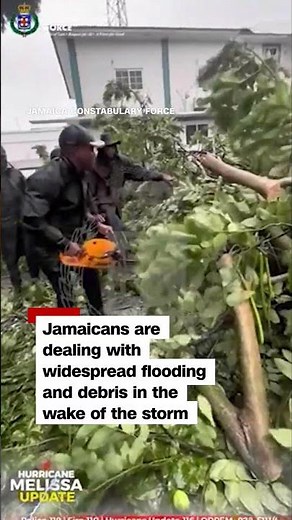 Clean-up operations begin in Jamaica after Hurricane Melissa’s destructive pass