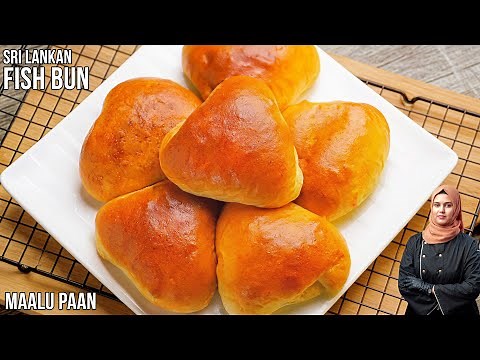 Fish Bun (මාළු පාන්) | How To Make Sri Lankan 🇱🇰 Maalu Paan