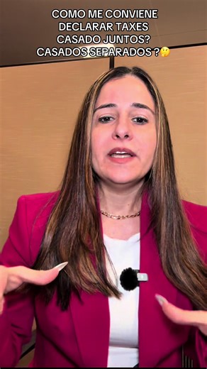 Declarar junto o separado? La forma en que tú y tu pareja presentan sus impuestos puede hacer una gran diferencia en tu reembolso 💸. Te explico cuándo conviene más cada opción y por qué muchas parejas pierden dinero sin saberlo. 📲 ¿Tienes dudas? Contáctanos al 502-999-3787 o visítanos en 3806 Shepherdsville Rd, Louisville, KY 40218.#TemporadaDeImpuestos #Casados2025 #TaxesUSA #DeclaracionJunta #DeclaracionSeparada