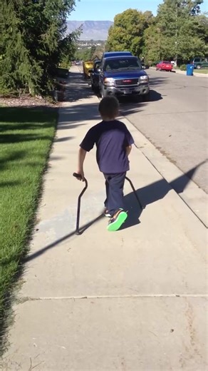 "You may encounter many defeats, but you must not be defeated. In fact...