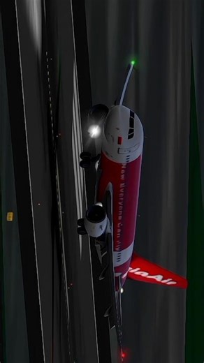 ✈️ AirAsia A320 | Delhi Touchdown 🔥 #RealFlightSimulator #RFS #FlightSimulator #AviationContent