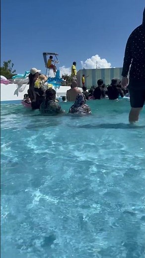 蓮沼ウォーターガーデン「海プール」#蓮沼ウォーターガーデン