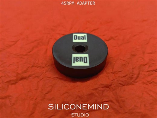 45 RPM Vinyl Record Adapter (x1pc) for 7" Single Vinyl Records [marked Dual] - Etsy