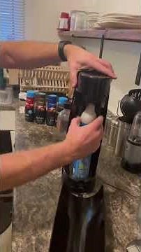 SodaStream Fizzi One Touch, Sparkling Water Maker Review, How to use the soda stream to make the