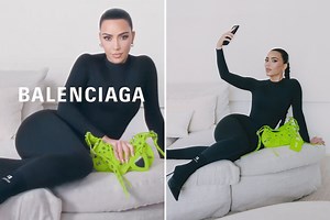 Kim stuns in skintight Balenciaga $700 leggings & $1.5K boots for photoshoot