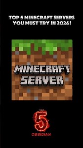 Top 5 Minecraft Servers You MUST Try in 2026! #shorts #minecraft #viral